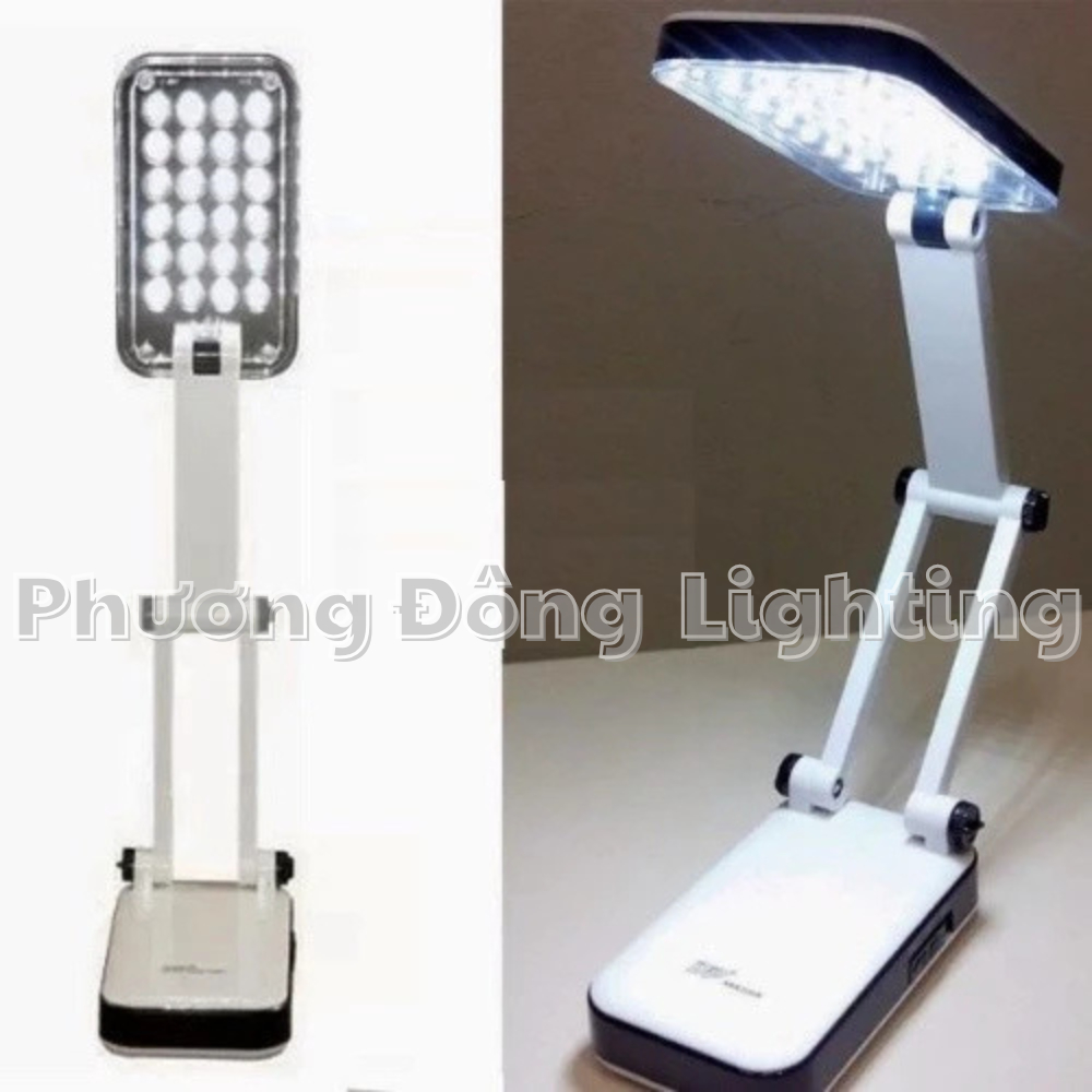 Đèn bàn học Đèn LED để bàn DP 666 24 bóng LED có thể Gấp Gọn Tiện dụng