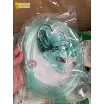 Mặt nạ thở oxy không túi, mask oxy, oxygen mask (MASK OXY CHỈ DÙNG CHO THỞ OXY. KHÔNG DÙNG CHO THỞ MÁY KHÍ DUNG)