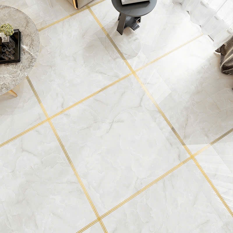Cuộn chỉ dán viền gạch tường dài 5 mét, trang trí vách tường, nội thất gạch ốp lát chống nước, bụi bẩn