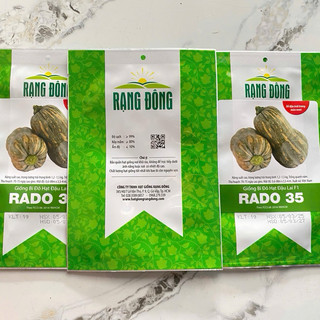 Hạt giống Bí Đỏ Hồ Lô RD35 - Gói 1g
