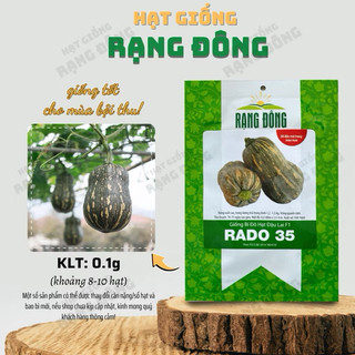 Hạt giống Bí Đỏ Hồ Lô RD35 - Gói 1g