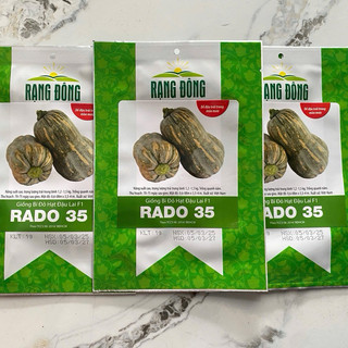 Hạt giống Bí Đỏ Hồ Lô RD35 - Gói 1g