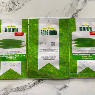 Hạt giống Mướp Hương Xanh Lai F1 Rado 39 - Gói 1g