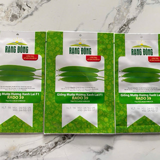 Hạt giống Mướp Hương Xanh Lai F1 Rado 39 - Gói 1g