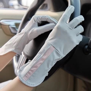 Găng Tay Nữ Chống Nắng  - Găng Tay Hở Ngón Chống Tia Uv UPF50+ Khi Lái Xe Tiện Lợi Khi  Sử Dụng Điện Thoại -kho Sỉ Alulu