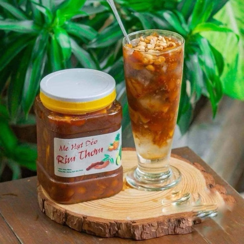 Đá me - Me rim thơm - me hạt dẻo rim thơm - me rim đác hũ 1kg | Shopee ...