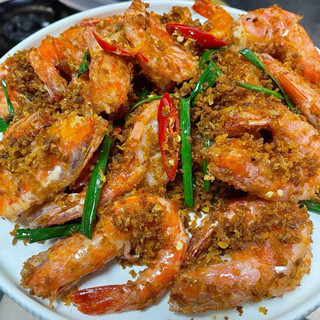 Gói bột rang muối HongKong. Bột rang muối tỏi tôm Hongkong