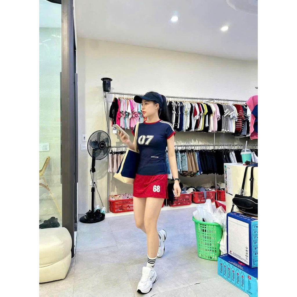 [PICKLEBALL] Bộ váy Áo chơi Picleball, Golf Tennis Cầu Lông nữ phong cách trẻ trung năng động