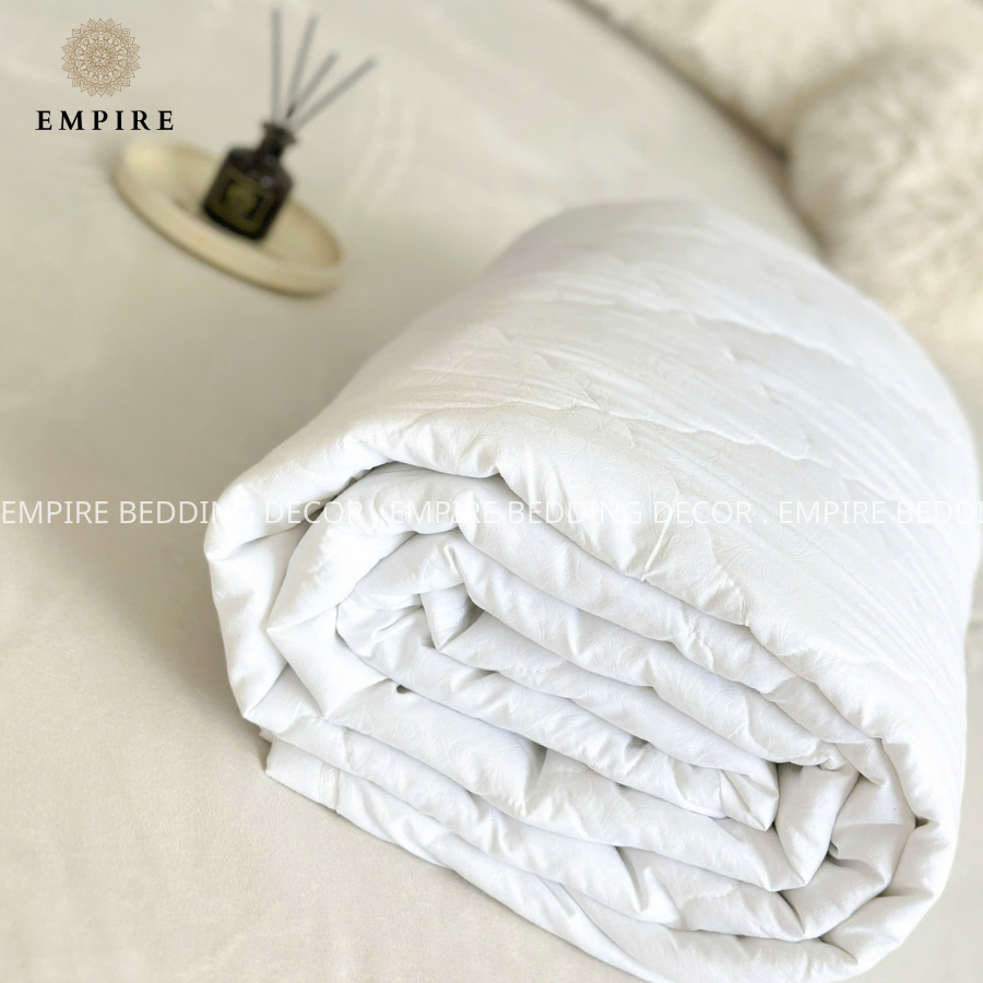 Ruột Chăn Bông Tinh Khiết Thoáng Mát Thấm Hút Tốt EMPIRE 2m x 2m3 Cao Cấp - EMPIRE | Bedding & Decor