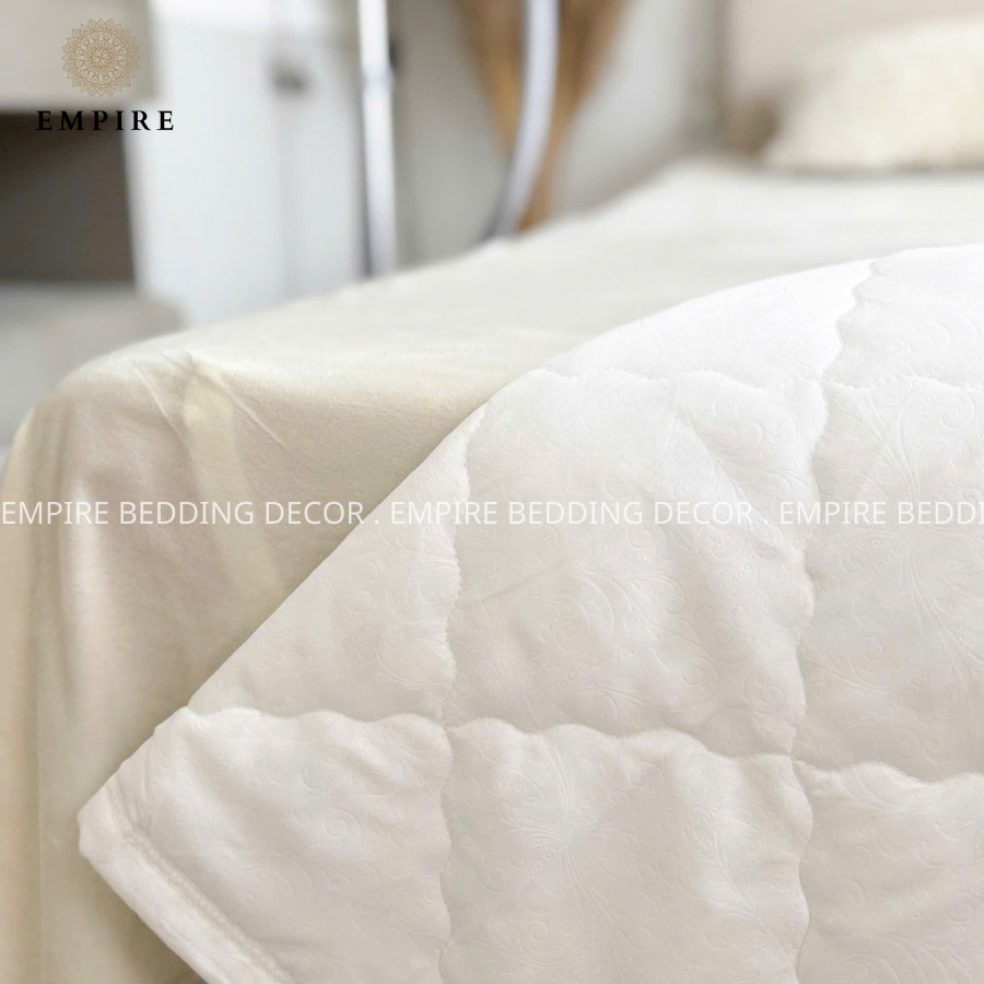 Ruột Chăn Bông Tinh Khiết Thoáng Mát Thấm Hút Tốt EMPIRE 2m x 2m3 Cao Cấp - EMPIRE | Bedding & Decor