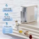Bình thủy điện máy lọc nước làm nóng để bàn Xiaomi Qcooker CS-TJ04-75G Công nghệ lọc RO 5 lớp siêu sạch công suất 2130w — ảnh 7