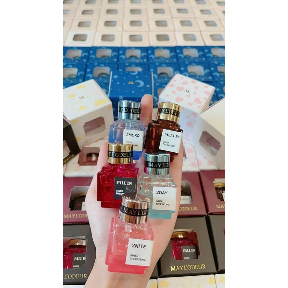 Nước hoa vùng kín May l'odeur 7ml 7 mùi hương thơm tự nhiên nhẹ nhàng lưu hương 72h