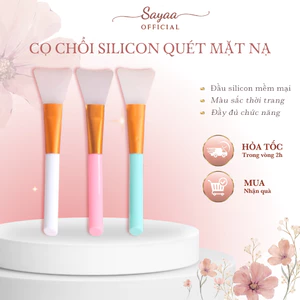 Cọ Chổi Silicon Dùng Để Quét Mặt Nạ Mềm Mại