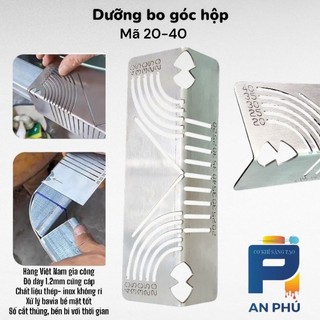 Dưỡng bo góc hộp size 20-40, nhỏ gọn nhất Việt Nam