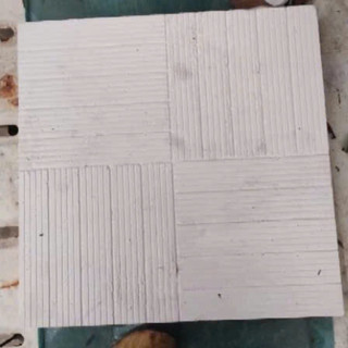 Khuôn đúc gạch lát sân vườn, giả cổ, giả đá họa tiết kẻ sọc, kích thước 40 x 40 x 3m, chất liệu nhựa pp