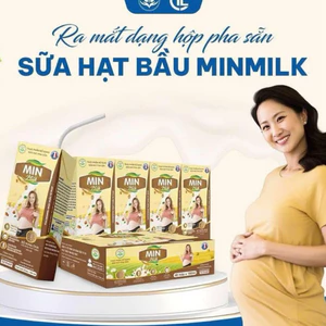 Sữa Hạt MinMilk Cho Bà Bầu, Người Tiểu Đường, Suy Nhược - Bổ Sung Canxi DHA, Sữa Non Pháp 180ml
