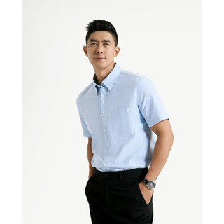 Áo sơ mi tay ngắn nam oxford. Fitted - ROUTINE 10S25SHS002