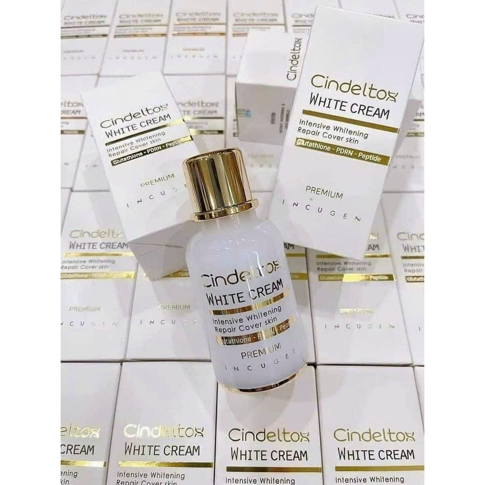 Kem Dưỡng Trắng Da Cindel Tox White Cream Incuheal 50ml Hàn Quốc