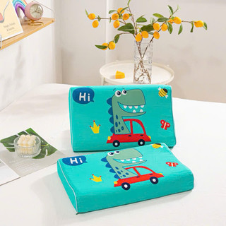 Gối cao su non họa tiết hoạt hình, gối cho bé từ 2 đến 8 tuổi