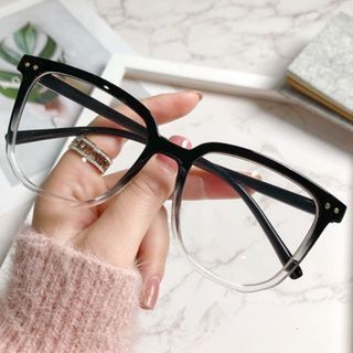 Mắt Kính thời trang nam nữ 2 chấm phong cách hàn quốc, Kính mát không độ giả cận Style hàn quốc K029