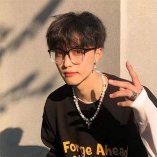 Mắt Kính thời trang nam nữ 2 chấm phong cách hàn quốc, Kính mát không độ giả cận Style hàn quốc K029