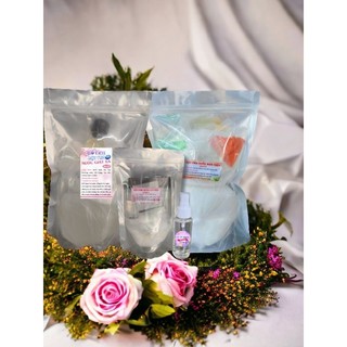 Combo 4 món lau sàn 10 lít + nước giặt 10 lít  + rửa chén 10 lít + xịt thơm quần áo 50ml Làm Sạch