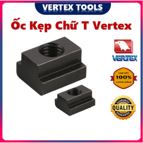 Đai ốc rãnh chữ T Vertex dùng gá kẹp phôi trên máy phay, máy mài, máy ...