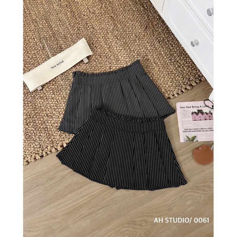 Chân váy tennis kẻ xếp ly hàng QC 0061