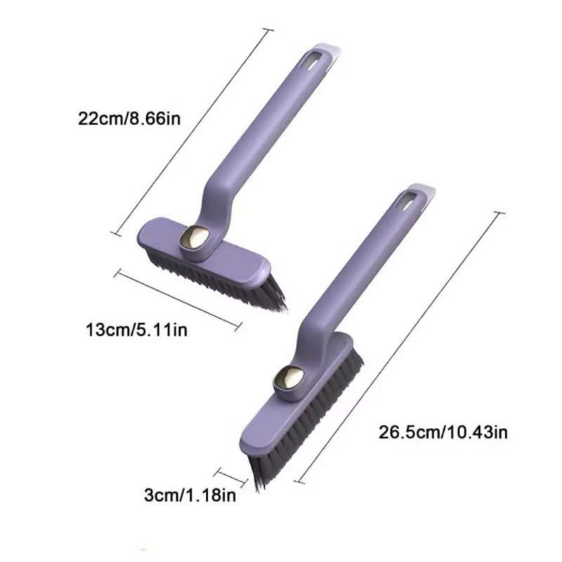 BÀN CHẢI CỌ KHE HỞ ĐA NĂNG – Chổi Xoay 360 Kèm Nhíp Gắp Tóc,Cọ Sàn Đánh Bay Bụi Bẩn Trong Nhà Tắm, Nhà Bếp
