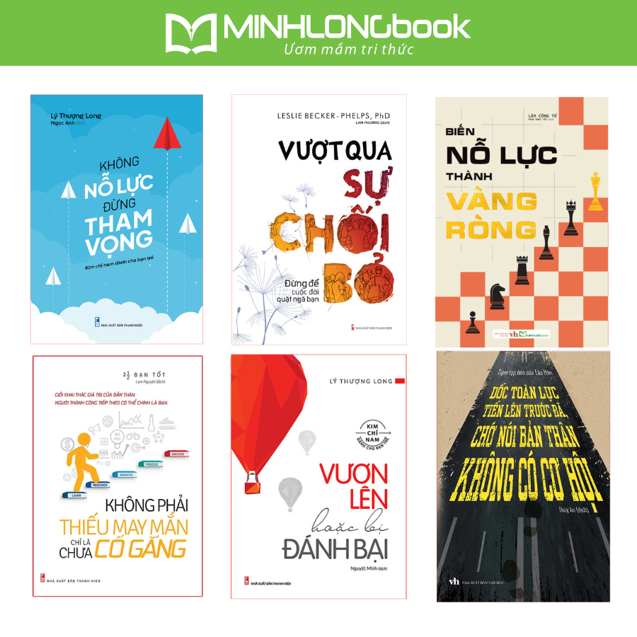 Ảnh Sách: Không Phải Thiếu May Mắn, Chỉ Là Chưa Cố Gắng 2