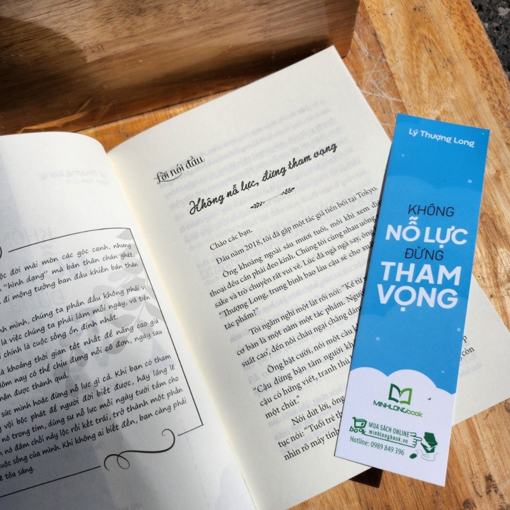 Ảnh Sách: Không Phải Thiếu May Mắn, Chỉ Là Chưa Cố Gắng 4