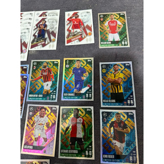 MS54 Thẻ Lẻ Limited Cầu Thủ bóng Đá Match Topps Match Attax  Limited Card Mùa 24/25 2025 ( MS 54 )