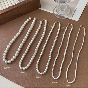 Dây Chuyền Ngọc Trai Nhân Tạo Kiểu Pháp MDCNT02
