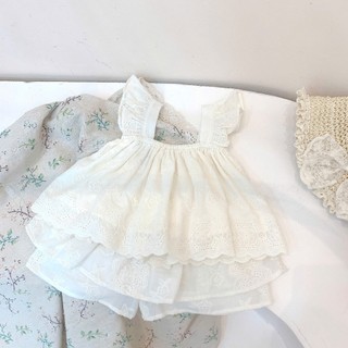 Quần áo trẻ em, Quần áo hè bé gái cao cấp vải thô thêu họa tiết mềm cho bé 9-25kg S1876 | Tiểu Yến KID