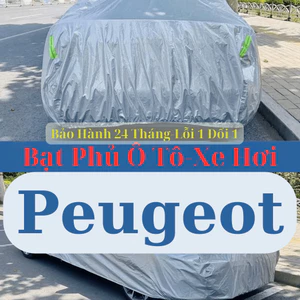 Bạt Ô Tô Peugeot 208, 3008, 5008, 508 – Rằn Ri & Dù Oxford Chống Thấm & UV VIP