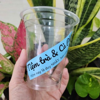 50 Tem nhựa  dán ly cà phê và trà không thấm nước 100%, tem xé không rách kt 10cmx2.5cm