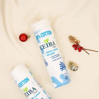 Bông tẩy trang cotton CEIBA Tree ( 80 miếng)