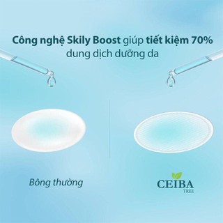 Bông tẩy trang cotton CEIBA Tree ( 80 miếng)