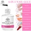 BORN PRETTY Gel đa năng 6 In 1 Nail Glue Gel Dán Móng Gel Úp Móng Siêu Chắc 15g