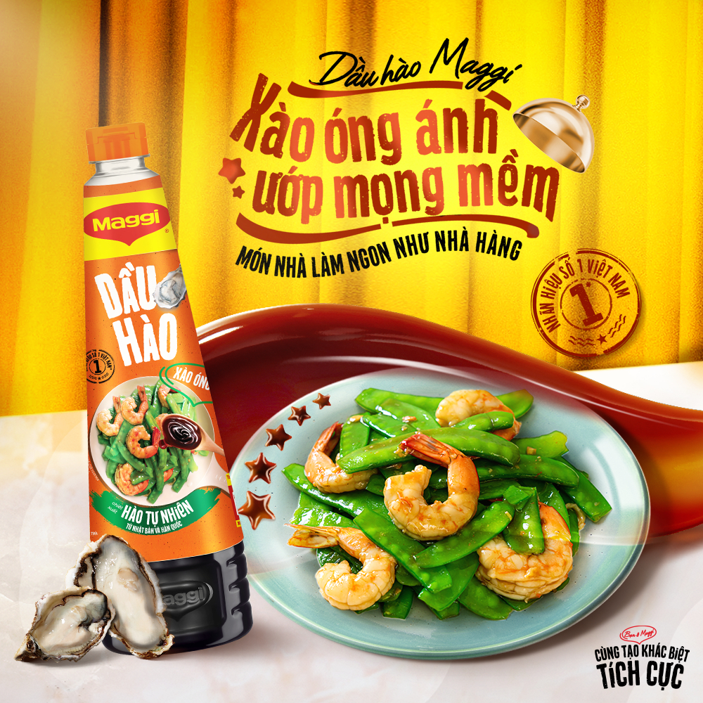 Dầu hào Maggi chai 820g