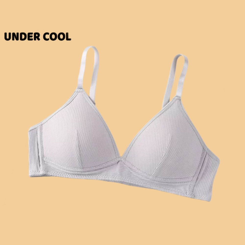 Áo Ngực Cotton Mỏng UNDERCOOL – Thiết Kế Đơn Giản, Không Gọng, Thoải Mái Cả Ngày, Chất Liệu Mềm Mịn & Thấm Hút Tốt AL74
