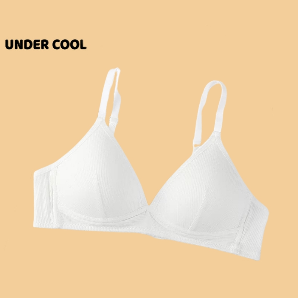 Áo Ngực Cotton Mỏng UNDERCOOL – Thiết Kế Đơn Giản, Không Gọng, Thoải Mái Cả Ngày, Chất Liệu Mềm Mịn & Thấm Hút Tốt AL74