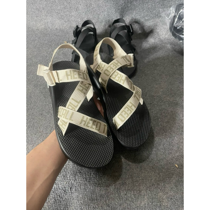 Giầy sandal Chaco nam đế thường dây chữ