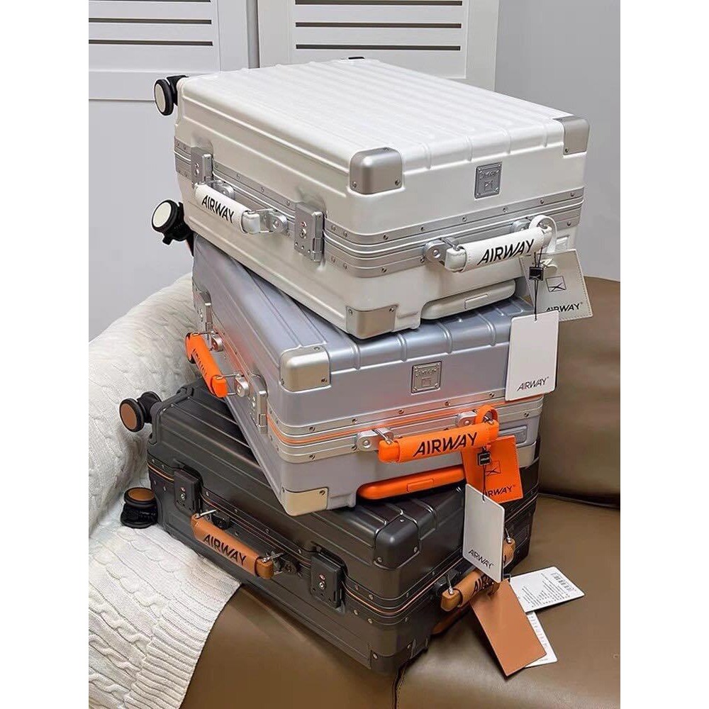 vali ARIWAY nhật bản chính hãng size 20{s}cabin bánh xe có phuộc nhún.hổ trợ sạc pin điện thoại{Bh 5 năm}