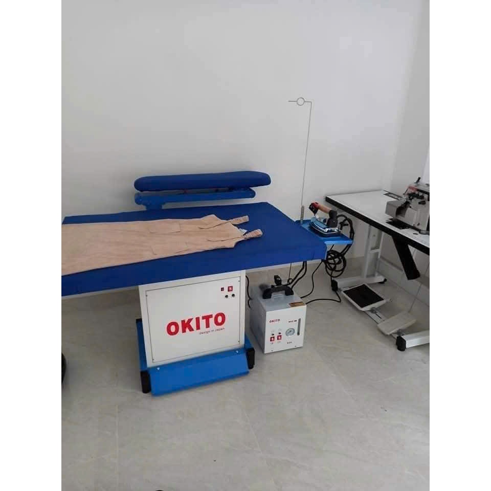 Bàn Hút Công Nghiệp Okito – Bàn Hút Ủi Quần Áo Siêu Bền, Kích Thước 80x120cm / 80x150cm, Công Suất 800W