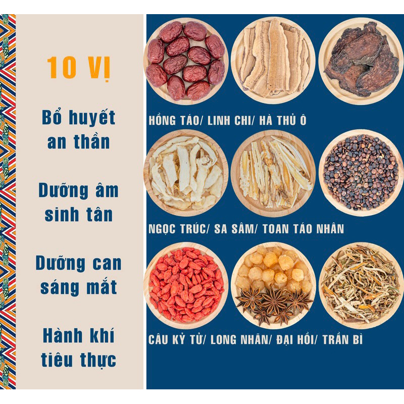 Minh Mạng Thang 40 Vị – Bổ Dưỡng Cơ Thể, Tăng Cường Sức Khỏe, Nguyên Liệu Tự Nhiên