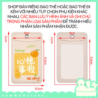 Bao Đựng Thẻ Da Pu Hai Ngăn In Hình Hoạ Tiết Phong Cách Nhân Vật Hoạt Hình Hình Thú Animal Và Hình Que Vui Nhộn Funny
