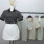 Áo thun polo nữ cộc tay, thiết kế kẻ sọc mới, chất vải coton thoáng mát, hot 2025