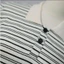 Áo thun polo nữ cộc tay, thiết kế kẻ sọc mới, chất vải coton thoáng mát, hot 2025