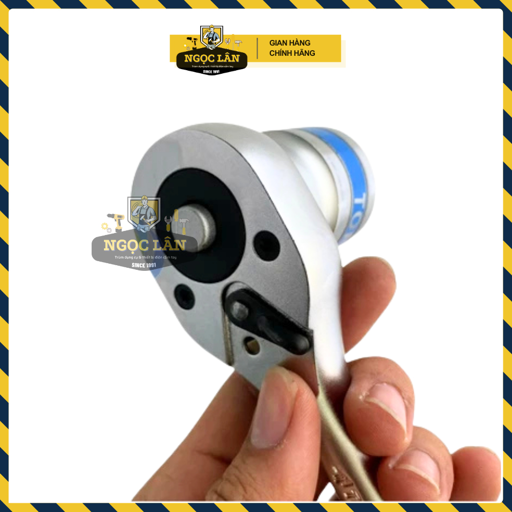 [Hàng chuẩn TOP] Cần siết tự động 1/2'' đâu vuông thép CRV 36 răng thợ sửa xe tin dùng